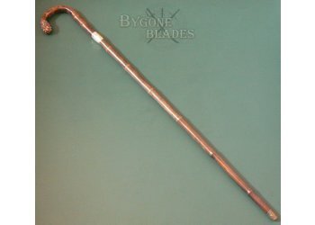 British Studded Root-Ball Sword Cane. #3