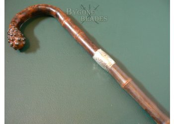 British Studded Root-Ball Sword Cane. #4