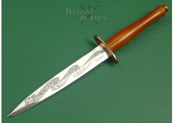 Three Banner Commemorative commando knife. Wilkinson 1946