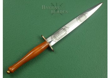 British Tom Beasley Three Banner FS Commando Knife. Wilkinson 1946. #2203006 #7