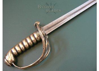 British Brass Hilt Victorian Staff Sergeant&#039;s Sword. Circa 1850 #5