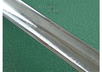 British Victorian 1897 Pattern Royal Engineer Submarine Miners Sword #15