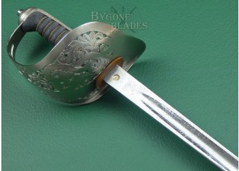 British Victorian 1897 Pattern Royal Engineer Submarine Miners Sword #7