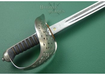 British Victorian 1897 Pattern Royal Engineer Submarine Miners Sword #9