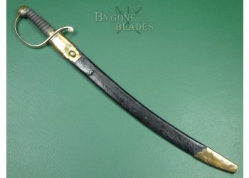 British Victorian Brass Hilted Police Sword. #2311008 #3