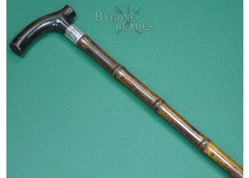 British Victorian Derby Handle Sword Cane Circa 1890. #2402001 #5