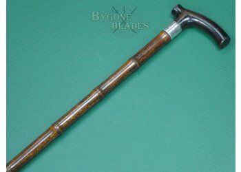 British Victorian Derby Handle Sword Cane Circa 1890. #2402001 #6