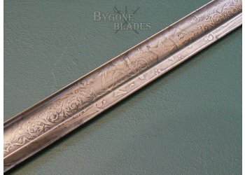 British Victorian Her Majesty&#039;s Indian Marine Sword circa 1880 #7