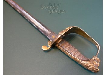 British Victorian Her Majesty&#039;s Indian Marine Sword circa 1880 #8