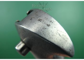 British Volunteer Pattern 1856 Yataghan Sword Bayonet. Unit Marked #13