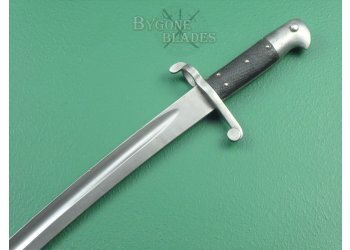 British Volunteer Pattern 1856 Yataghan Sword Bayonet. Unit Marked #8
