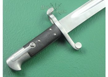 British Volunteer Pattern 1856 Yataghan Sword Bayonet. Unit Marked #9