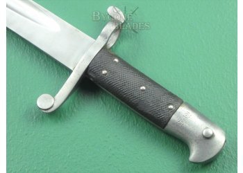 British Volunteer Pattern 1856 Yataghan Sword Bayonet. Unit Marked #10