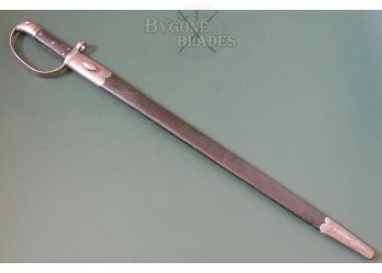 British Wilkinson Made Pattern 1879 Martini Henry Saw Back Artillery Sword Bayonet #5