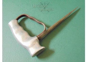 British WW1 Robbins Dudley Trench Knife. 2nd Devonshire Regiment WW1 Provenance. #2108004 #4