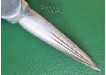 British WW1 Robbins Dudley Trench Knife. 2nd Devonshire Regiment WW1 Provenance. #2108004 #6