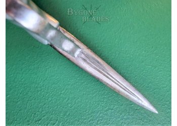 British WW1 Robbins Dudley Trench Knife. 2nd Devonshire Regiment WW1 Provenance. #2108004 #7