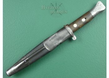 British WW1 Trench Fighting Knife. 1888 Pattern Bayonet Conversion. #2107004 #4