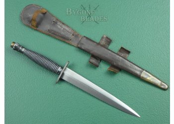 British 1943 Dated Fairbairn Sykes Commando Knife. Third Pattern. #2201005a #5
