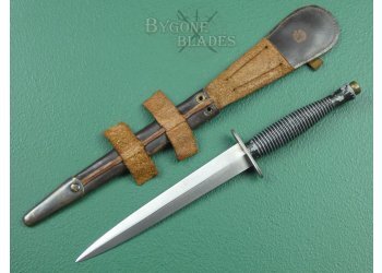 British 1943 Dated Fairbairn Sykes Commando Knife. Third Pattern. #2201005a #6
