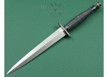 British 1943 Dated Fairbairn Sykes Commando Knife. Third Pattern. #2201005a #8