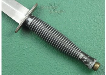 British 1943 Dated Fairbairn Sykes Commando Knife. Third Pattern. #2201005a #10