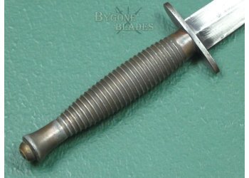 British WW2, 1944 Production Third Pattern F-S Fighting Knife. R.I.F. #2410013 #7