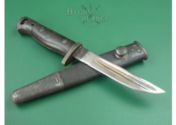 shortened bayonet trench knife