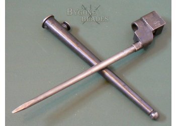 British WWII Spike Bayonet No 4. MKII* with scabbard #2