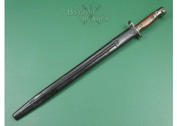 Canadian Issued 1907 Pattern Bayonet. WW1. #2211027 #4