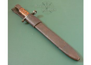 Original Ross Rifle Mk1 Bayonet and Scabbard