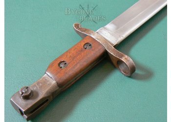 Canadian WW1 MkII Ross Rifle Bayonet 1916 #7