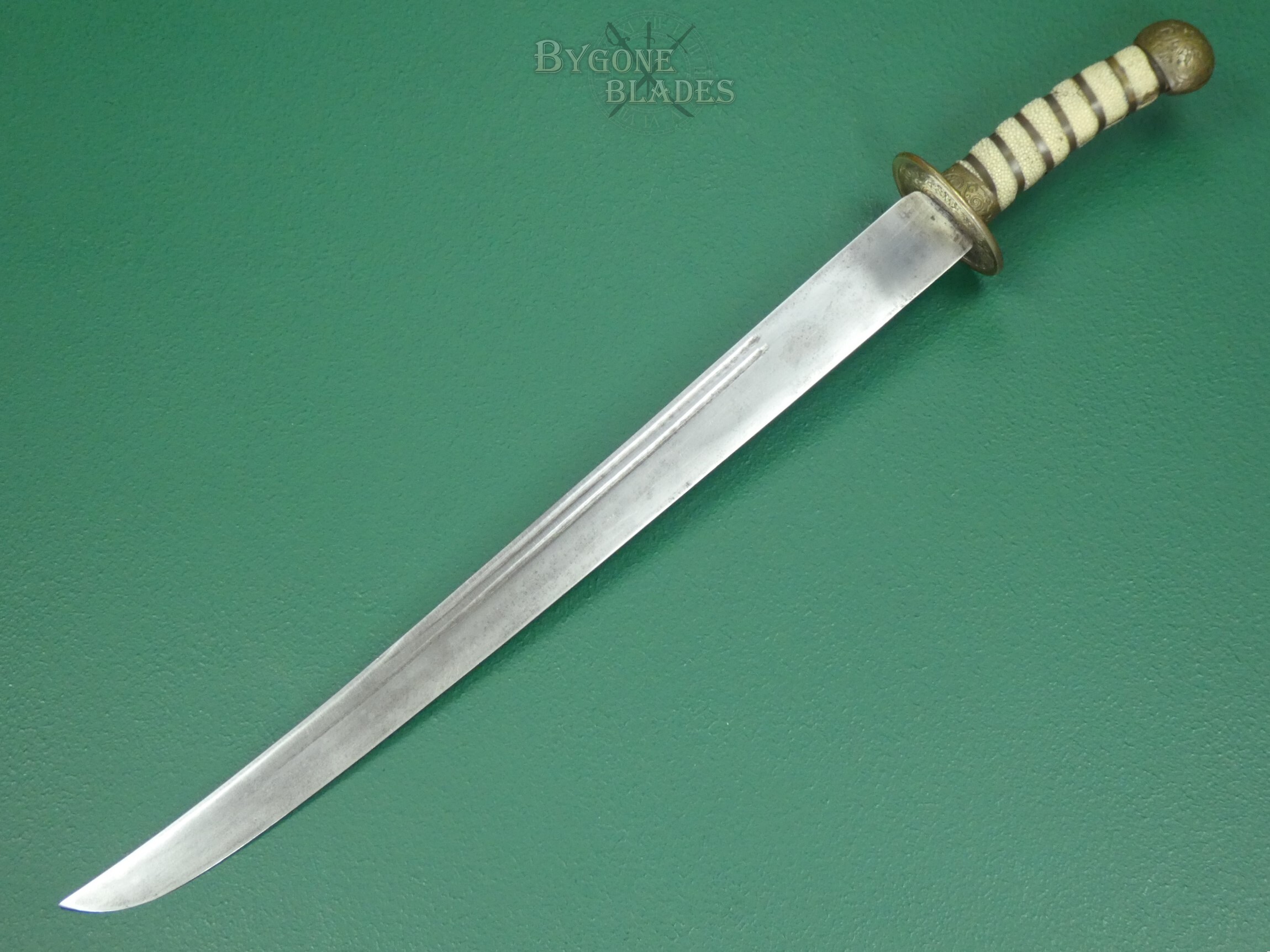 Chinese 19th Century Duandao. Qing Dynasty Short Sword. #2407024 #6