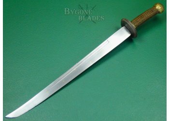 Chinese Late Qing Dynasty Duandao. 19th Century Chinese Hanger Sword. #2407025 #6