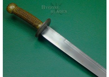 Chinese Late Qing Dynasty Duandao. 19th Century Chinese Hanger Sword. #2407025 #9