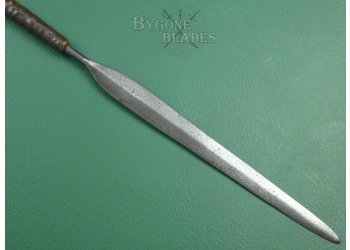 Early Zulu Iklwa. Anglo-Zulu War Stabbing Spear. #2209020 #3