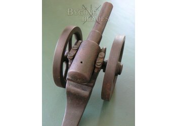 Edwardian/WW1 Cast Iron Signal Cannon #5