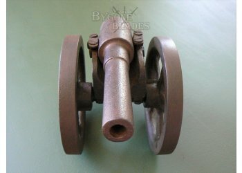 Edwardian/WW1 Cast Iron Signal Cannon #6