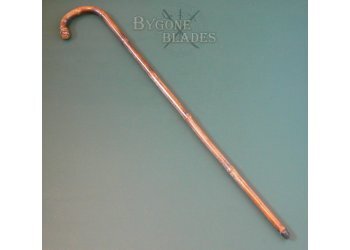 English Bamboo Rootball Sword Cane. Toledo Blade #3
