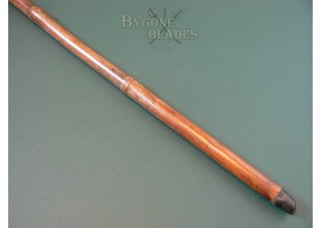 English Bamboo Rootball Sword Cane. Toledo Blade #9