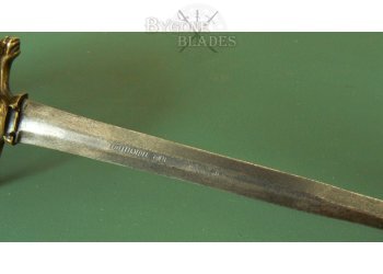 French 17th Century Colichemarde Hunting Sword, Hanger #5