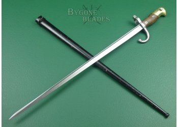 Mle 1874 gras rifle bayonet