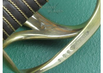 French AN XI Napoleonic Wars Cuirassier Sword. Klingenthal 1814. Versailles Hilt. #12