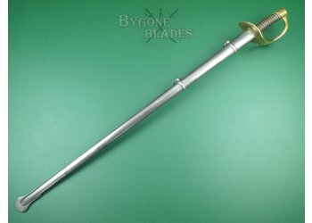 French AN XI Napoleonic Wars Cuirassier Sword. Klingenthal 1814. Versailles Hilt. #4
