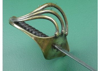 French AN XI Napoleonic Wars Cuirassiers Sword. Klingenthal 1814 #12