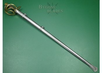 French AN XI Waterloo Period Napoleonic Cuirassiers Sword. Matching Numbered Scabbard. #2312001 #3