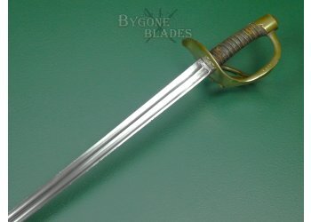 French AN XI Waterloo Period Napoleonic Cuirassiers Sword. Matching Numbered Scabbard. #2312001 #9