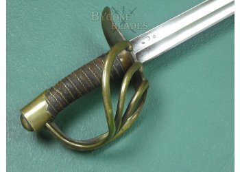 French AN XI Waterloo Period Napoleonic Cuirassiers Sword. Matching Numbered Scabbard. #2312001 #10