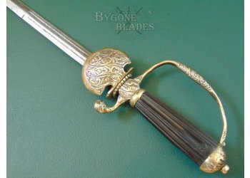 French Early 18th Century Hunting Sword. Couteau de Chasse #7