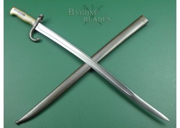 Chassepot rifled musket sword bayonet 